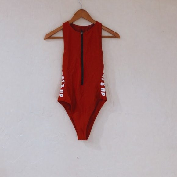 Forever 21 Other - Women’s red one piece surfs up swimsuit